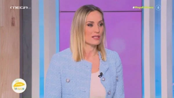 «Ζοριζόμαστε όλοι...» - Σε φοβερά αμήχανη θέση η Ελεονώρα Μελέτη στον αέρα του Mega