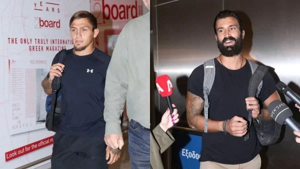 Ο ένας γέλαγε και ο άλλος απέφευγε τους πάντες - Επέστρεψαν Γκότσης και Πιλίδης στην Ελλάδα μετά το Survivor all star