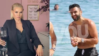 Τρελά ερωτευμένοι Βίκυ Κάβουρα και Γιώργος Τζαβέλλας - Η πρώτη δημόσια έξοδος του ζευγαριού