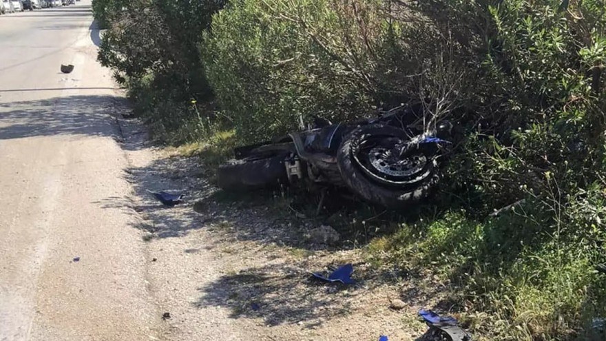 Η μοιραία μοτοσυκλέτα στο Λαγονήσι