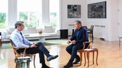 ALPHA: Τα νούμερα τηλεθέασης (21/3) της εκπομπής Πρωταγωνιστές με καλεσμένο τον Κυριάκο Μητσοτάκη