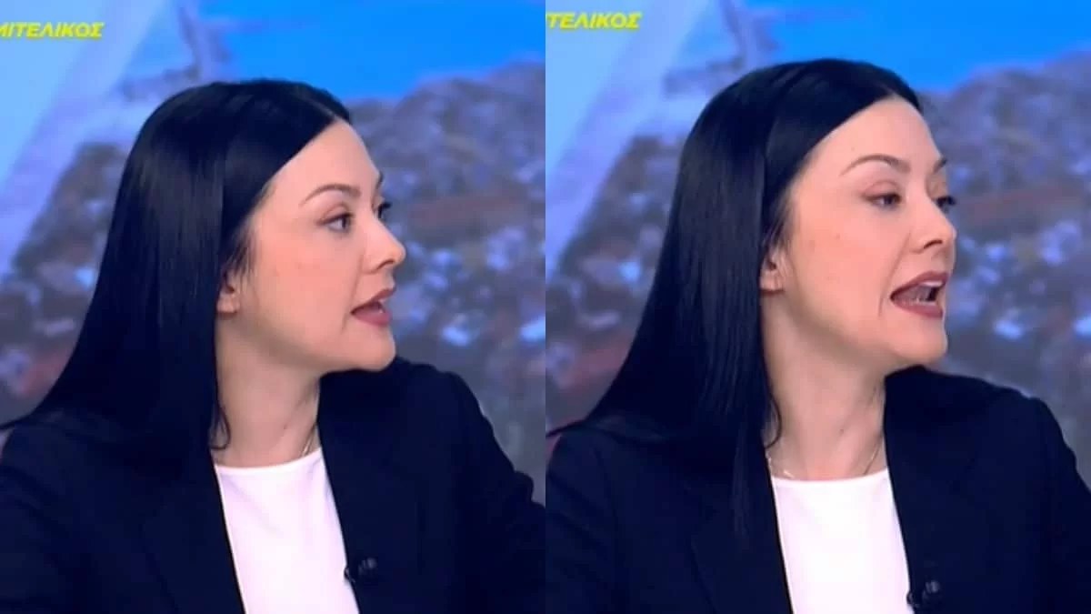 «Έλεος! Αφήστε και μια γυναίκα να μιλήσει» - Προφανές περιστατικό στον αέρα του ΣΚΑΙ με την Νάντια Γιαννακοπούλου