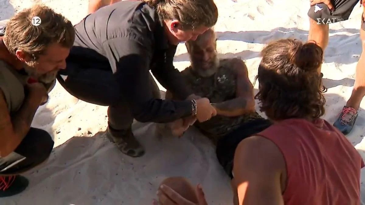 Survivor All Star: «Πονάω, πονάω» - Σοκαριστικός τραυματισμός για τον Τάκη κατά την διάρκεια του αγώνα