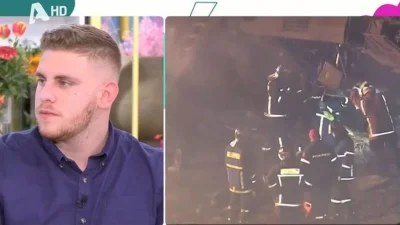 Τέμπη: «Πριν κλείσω τα μάτια μου το βράδυ θα σκεφτώ τη μυρωδιά του καμένου...» - Άναυδοι στον αέρα του Super Κατερίνα με τον Ανδρέα Αλικανιώτη