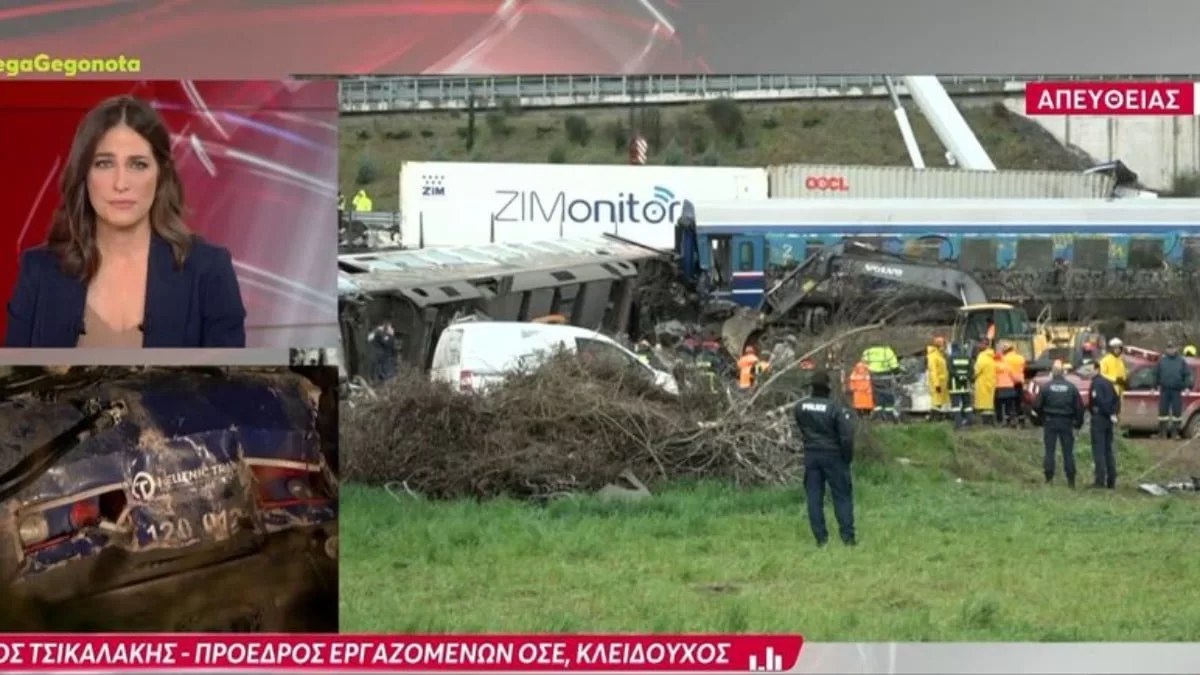 Τραγωδία Τέμπη: «Από το 1997 και μετά κανείς δεν...» - Οργή από τον Πρόεδρο εργαζομένων ΟΣΕ
