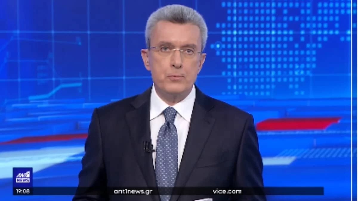 «Είμαι σε υψηλή συναισθηματική αντίδραση...» - Το ''άδειασμα'' του Χατζηνικολάου στον ΑΝΤ1 την ώρα που παρουσίαζε το δελτίο