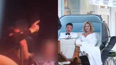 Τραγουδούσε 1ο τραπέζι πίστα με πολύ πόνο - Η έξοδος του Δημητρίου μετά την αποκάλυψη της σχέσης της Ζουγανέλη με το Συρίγο (Bίντεο)
