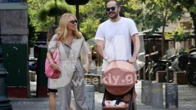 Ντυμένο στα λευκά - Βγαλμένο από περιοδικό το σαλόνι της Μαρίας Ηλιάκη και του Στέλιου Μανουσάκη στα Βόρεια Προάστια