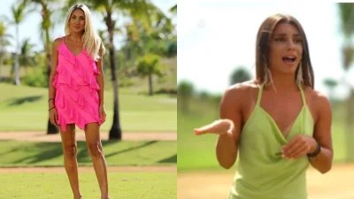 Survivor all star: «Η Ρία και η Τσοκαρία» - Κατακραυγή στο twitter με το λαχανί φόρεμα της Μαριαλένας στο πάρτι της ένωσης