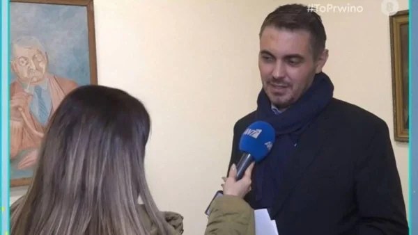 «Συγγνώμη...» - Η αντίδραση του Χατζηγιάννη όταν τον ρώτησαν για το σχόλιο της μητέρα της Μακρυπούλια στο Instagram