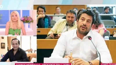 Μεγάλη ένταση στο Πρωινό μας με τον Σπύρο Μπιμπίλα: «Είναι νομικός γιατί να φοβηθεί να πει το όνομα του Γεωργούλη;»