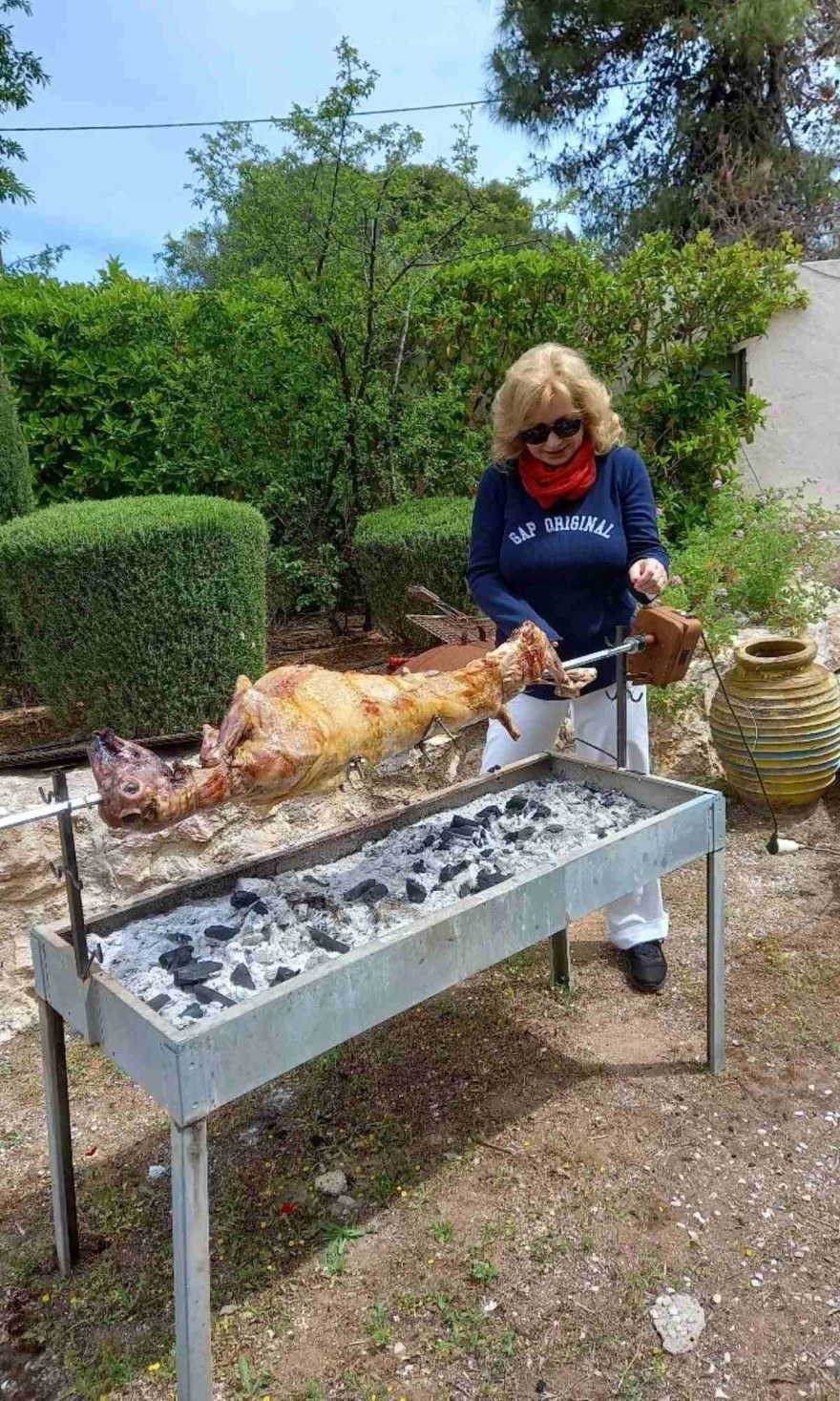 Έτσι πέρασε το Πάσχα η Αγγελική Νικολούλη 2
