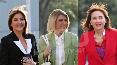 Debate: Έκλεψαν την παράσταση οι γυναίκες δημοσιογράφοι - Χαμός έξω από το Ραδιομέγαρο της ΕΡΤ με Τζίμα, Κοσιώνη & Ζαχαρέα