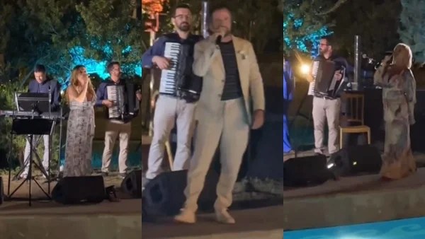 Γάμος Μουζουράκη & Κόζαρη: Ξεσήκωσαν τους καλεσμένους Μαραβέγιας, Παπαρίζου, Ζουγανέλη - Δείτε βίντεο