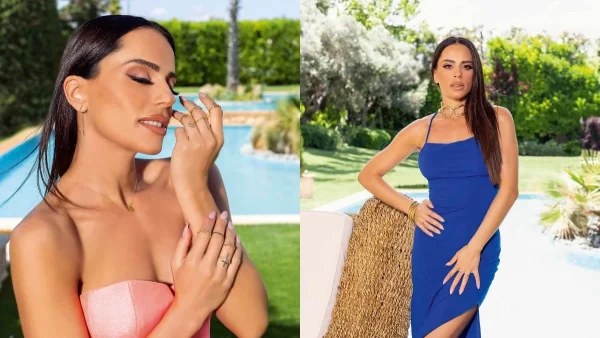 Η Μαρία Αντωνά φοράει ρούχα και αξεσουάρ Ελλήνων fashion designers