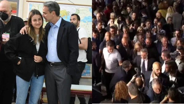 Κυριάκος Μητσοτάκης: Έμαθε τα αποτελέσματα των εκλογών μαζί με τα 2 από τα τρία του παιδιά και την Μαρέβα Γκραμπόφσκι