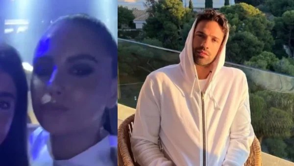 Με λευκό σατέν κολλητό φόρεμα και αλογοουρά - Χόρευε όλο το βράδυ για τα μάτια του Αργυρού η Νίκα στα μπουζούκια