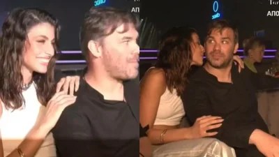 Άκρως διαχυτικοί και εκδηλωτικοί - Νέα δημόσια έξοδος για τον Γιώργο Σαμπάνη και την Ιωάννα Σαρρή