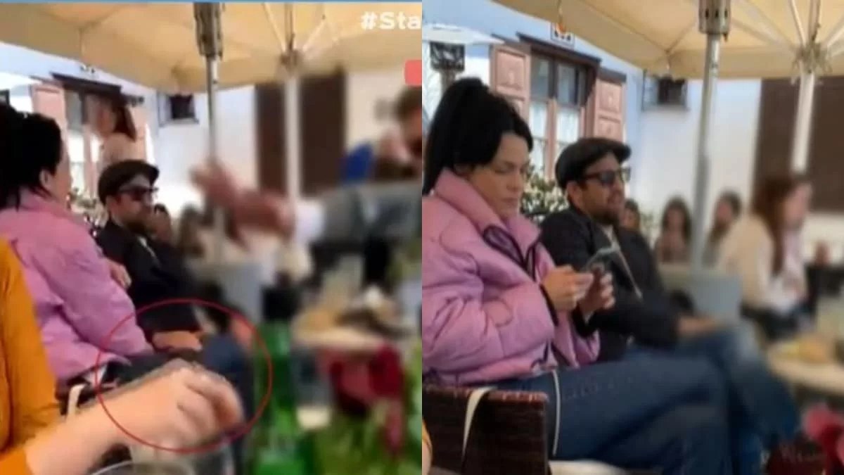 Δεν κατάλαβαν ότι τους τραβάνε βίντεο - Η κίνηση του Κίμωνα Κουρή στην Ιωάννα Τριανταφυλλίδου σε ρομαντική τους απόδραση