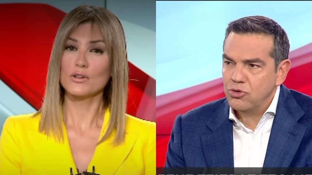 «Εντάξει, βρε παιδί μου τώρα...» - Φοβερά αμήχανη η Ράνια Τζίμα με την μπηχτή του Τσίπρα στον αέρα του Mega