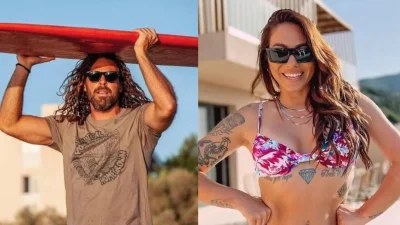 Στην Τήνο για διακοπές Ευρυδίκη Βαλαβάνη και Γρηγόρης Μόργκαν - Η νέα τους κοινή φωτογραφία