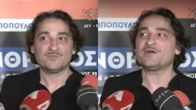 «Δεν θα σας απαντήσω κάτι γιατί...» - Η αντίδραση του Βασίλη Χαραλαμπόπουλου σε ερώτηση για τον Αλέξη Γεωργούλη