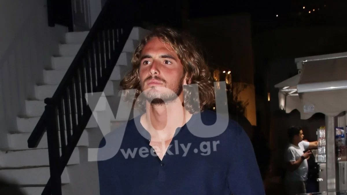 ''Σούσουρο'' με το καυτό φιλί στο στόμα του Τσιτσιπά με την Ισπανίδα σύντροφό του (Βίντεο)