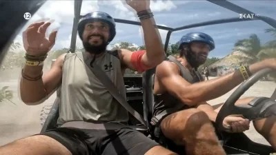 Survivor all star: Χτύπησαν στο έπαθλο - Τι συνέβη με τον Κωνσταντίνο Βασάλο & Σάκη Κατσούλη