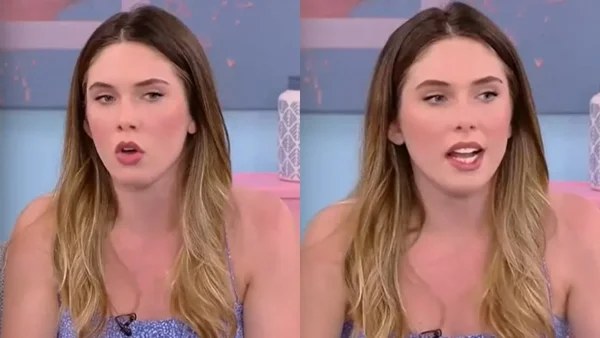 «Έχω διαβάσει ότι ήσουν έγκυος και ότι θα σας παντρέψει η Άντζελα Γκερέκου» - Η αντίδραση της Λιάντου σε ερώτηση για το φημολογούμενο μωρό & τον γάμο με τον Σκουρλέτη