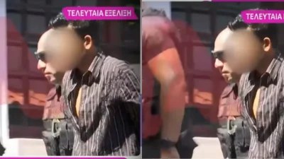 Κως: «Γιατί τη σκότωσες;» - Καρέ καρέ η στιγμή που ο Μπαγκλαντεσιανός καταφθάνει στο δικαστήριο