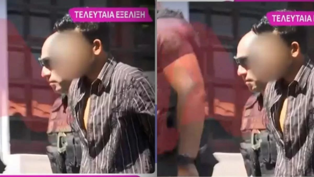 Κως: «Γιατί τη σκότωσες;» - Καρέ καρέ η στιγμή που ο Μπαγκλαντεσιανός καταφθάνει στο δικαστήριο