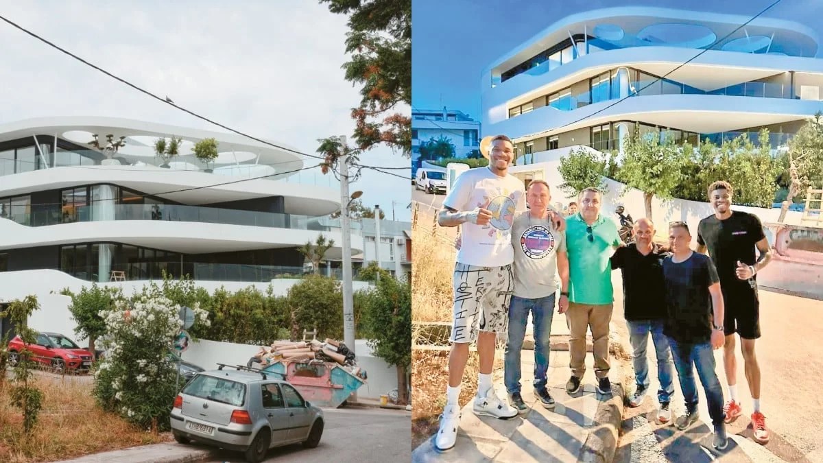 Κοστίζει 10 εκατομμύρια ευρώ - Το νέο «έξυπνο» σπίτι του Γιάννη Αντετοκούνμπο στο Νέο Ψυχικό