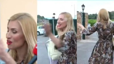 «H κουβέντα πάει αλλού! Mα μη με κάνεις να αισθάνομαι άσχημα» - Αποχώρησε η Ηλιάκη έπειτα από ερώτηση για τον Μουτσινά