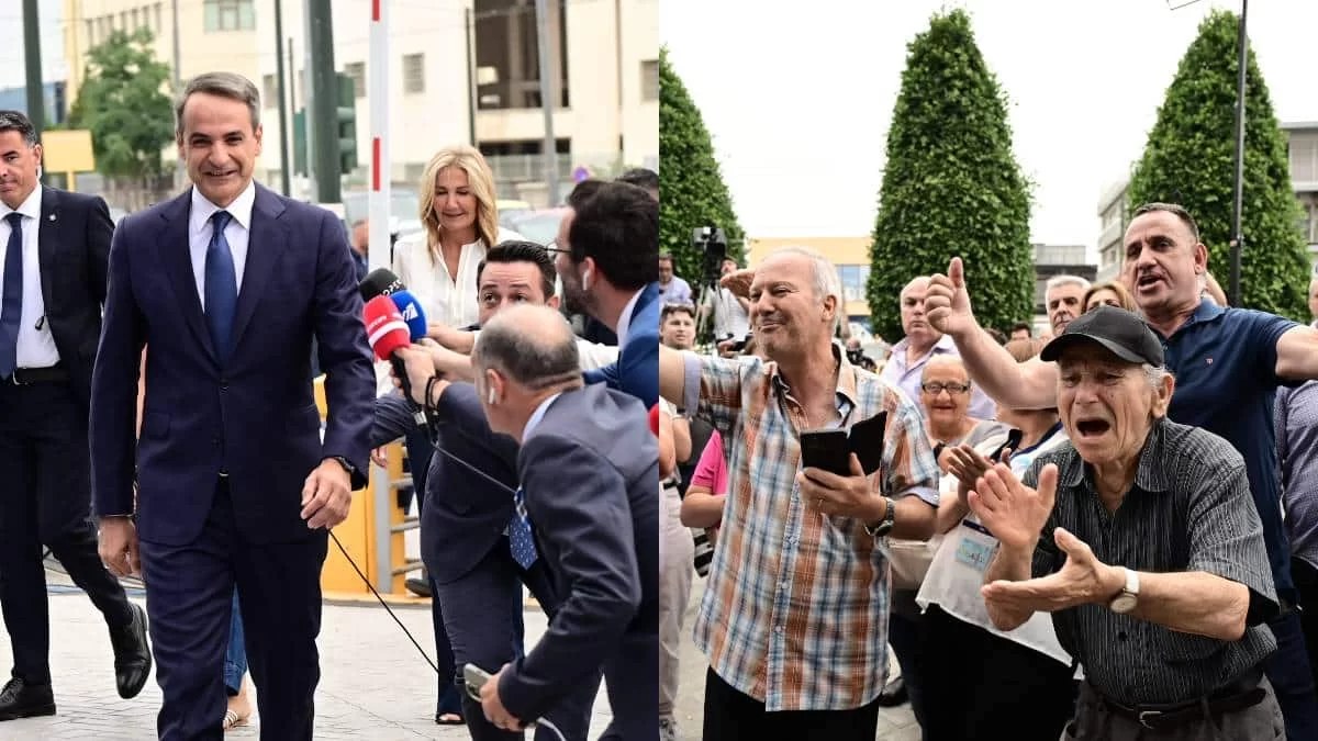 Εκλογές 2023: Τεράστιο προβάδισμα για τη Ν.Δ - Πανηγυρισμοί και αποθέωση έξω από τα γραφεία του κόμματος