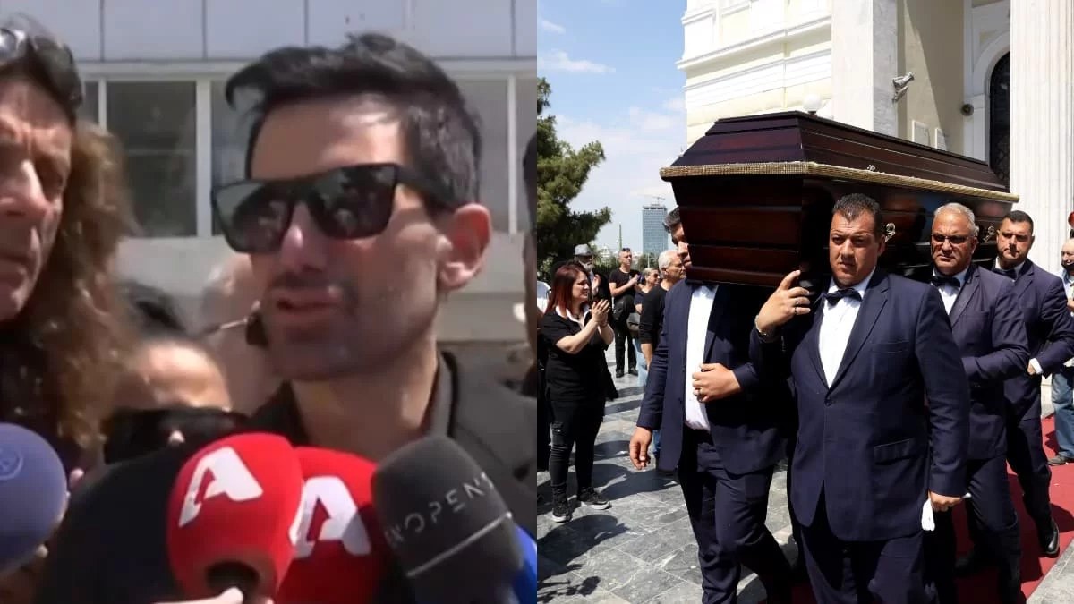 Κηδεία Φλωρινιώτη: Άνοιξαν το φέρετρο και έριξαν την αγαπημένη του κολόνια - Δάκρυσε στην κάμερα ο γιος του
