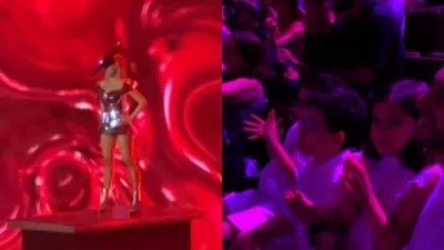 MAD VMA 2023: Ζητωκραύγαζαν και την χειροκροτούσαν από τις κερκίδες - Η αντίδραση των παιδιών και του συζύγου της Καλομοίρας μόλις την είδαν στη σκηνή