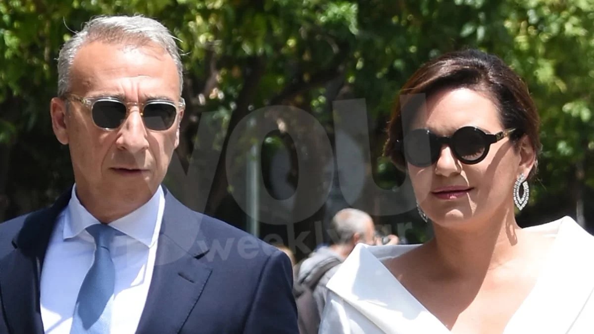 Όλγα Κεφαλογιάννη: Μαγνήτισε τα βλέμματα στην ορκωμοσία της νέας Κυβέρνησης - Στο πλευρό της ο Μίνως Μάτσας