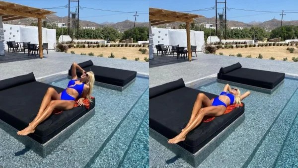 Ολόσωμο και λεοπάρ: Πόσο κοστίζει το μαγιό της Κωνσταντίνος Σπυροπούλου