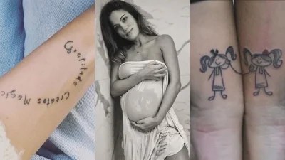 Μαίρη Συνατσάκη: Έκανε τατουάζ για την κόρη της - Τι "χάραξε" στο δέρμα της για τη μικρή Ολίβια
