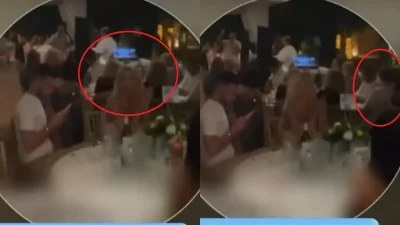Η κίνηση του Σχίζα στην Αλεξάνδρα Παναγιώταρου - Βίντεο ντοκουμέντο από την βάπτιση που βρέθηκαν μαζί λίγο μετά τον χωρισμό τους