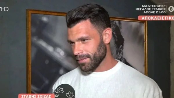 «Εννοείται πως μιλήσαμε, δεν έχουμε...» - Η απάντηση του Σχίζα για την συνάντηση με την Παναγιώταρου στα βαφτίσια