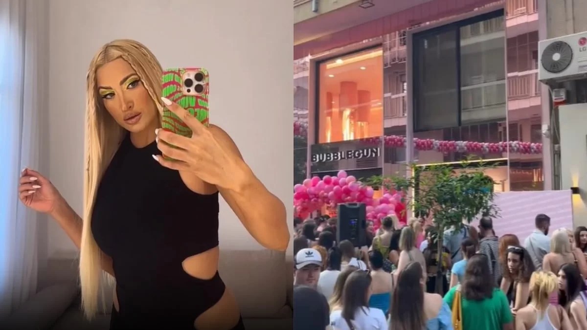 Ιωάννα Τούνη: Έχουν κλείσει την κυκλοφορία έξω από το κατάστημά της στη Θεσσαλονίκη - Χαμός με το party της εταιρείας της