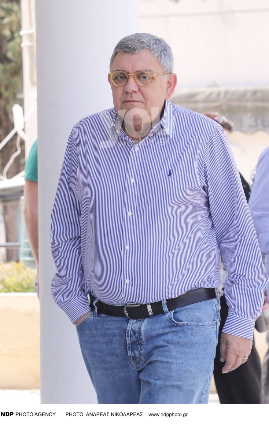 Κηδεία Γιώργου Γεωργίου Τάκης Χατζής