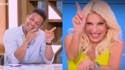 «Εσύ πάλι, με πας όλη τη χρονιά...» - ''Απασφάλισε'' η Μενεγάκη στον Πούμπουρα μία ημέρα πριν το φινάλε της εκπομπής
