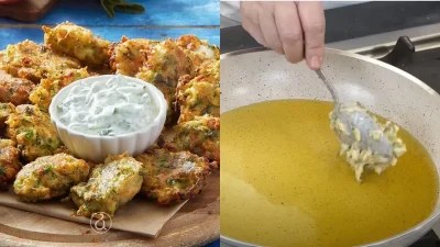Για να μην βγουν ωμοί ή πολύ ξεροί - Το μυστικό στο τηγάνισμα για να γίνουν τραγανοί οι κολοκυθοκεφτέδες