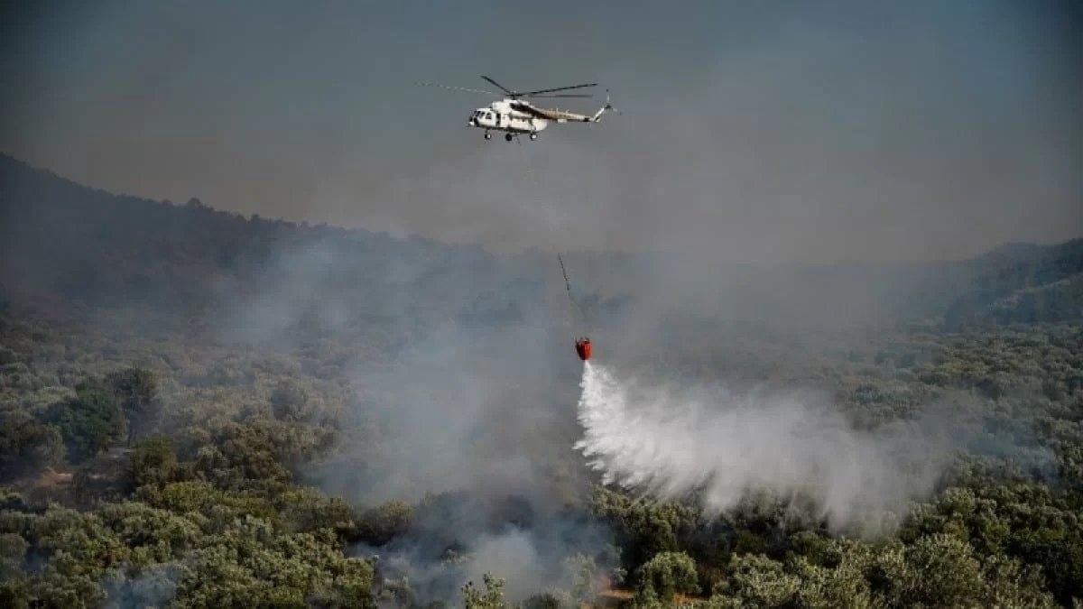 Φωτιά στο Άγιο Όρος