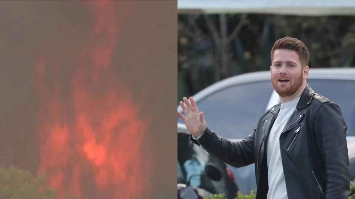 «Υπάρχει μεγάλη παραπληροφόρηση...» - Η αποκάλυψη του Τζέιμς Καφετζή από το πύρινο μέτωπο στη Ρόδο
