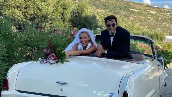 Μεταξά και Καπότσης στον γάμο τους