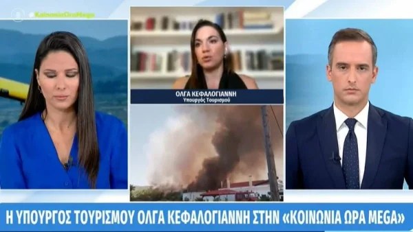 Όλγα Κεφαλογιάννη: «Είναι μία πολύ δύσκολη ημέρα και η απώλεια...» - Τι δήλωσε για τις τραγωδιές που μαστίζουν την χώρα μας