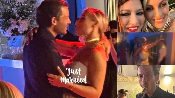 Τα "έσπασαν" μέχρι το πρωί Μελέτη - Μαροσούλης στον θρησκευτικό γάμο τους: Ο χορός του ζευγαριού και το εντυπωσιακό νυφικό της Ελεονώρας